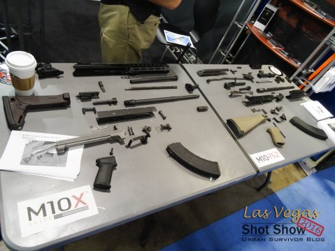 M+M Industries Shot show 2016 Magpul AK - M10 M10X Elite 
