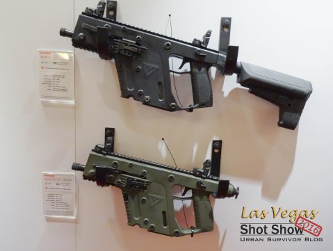 Kriss Vector SBR Pistol 9mm 45ACP