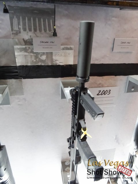SilencerCo Specwar 556k ShotShow2016