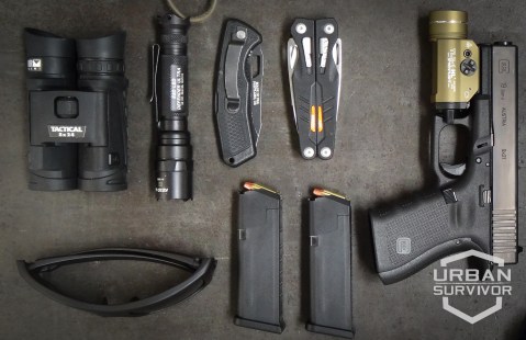 Steiner Optics Tactical Binoculars T824 Surefire E2D Defender Ultra Gerber Order Gerber MP1 Oakley Cerakote Ballistic Detcords Glock 19 Gen 4 Streamlight TLR1 HL Tan