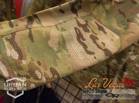 Outdoor Research Obsidian Hooded Jacket Multicam Superfabric Elbow