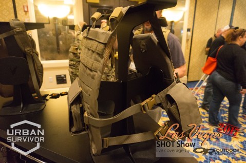 Velocity Systems & Mayflower RC Back Panel chest Rig Wolf Grey