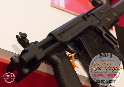 Kriss Vector 2018 Handguard Stock SHOT Show 2018 (4)