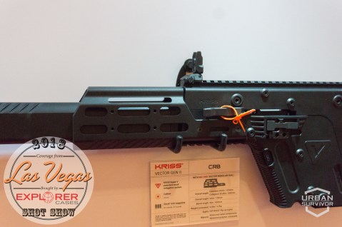 Kriss Vector 2018 Handguard Stock SHOT Show 2018 (9)