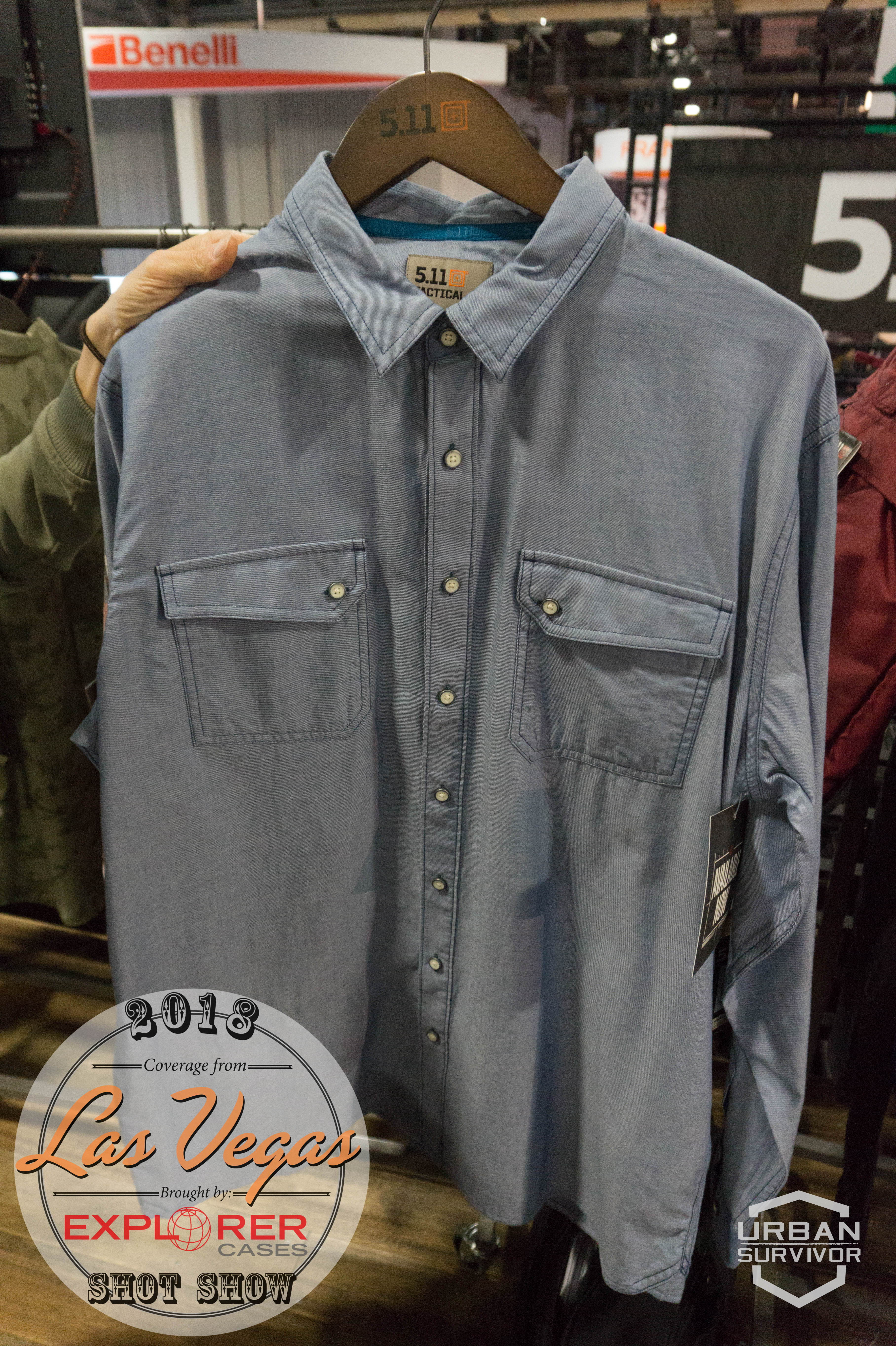 5.11 SHOT Show 2018 Buckshot Shirt (1)