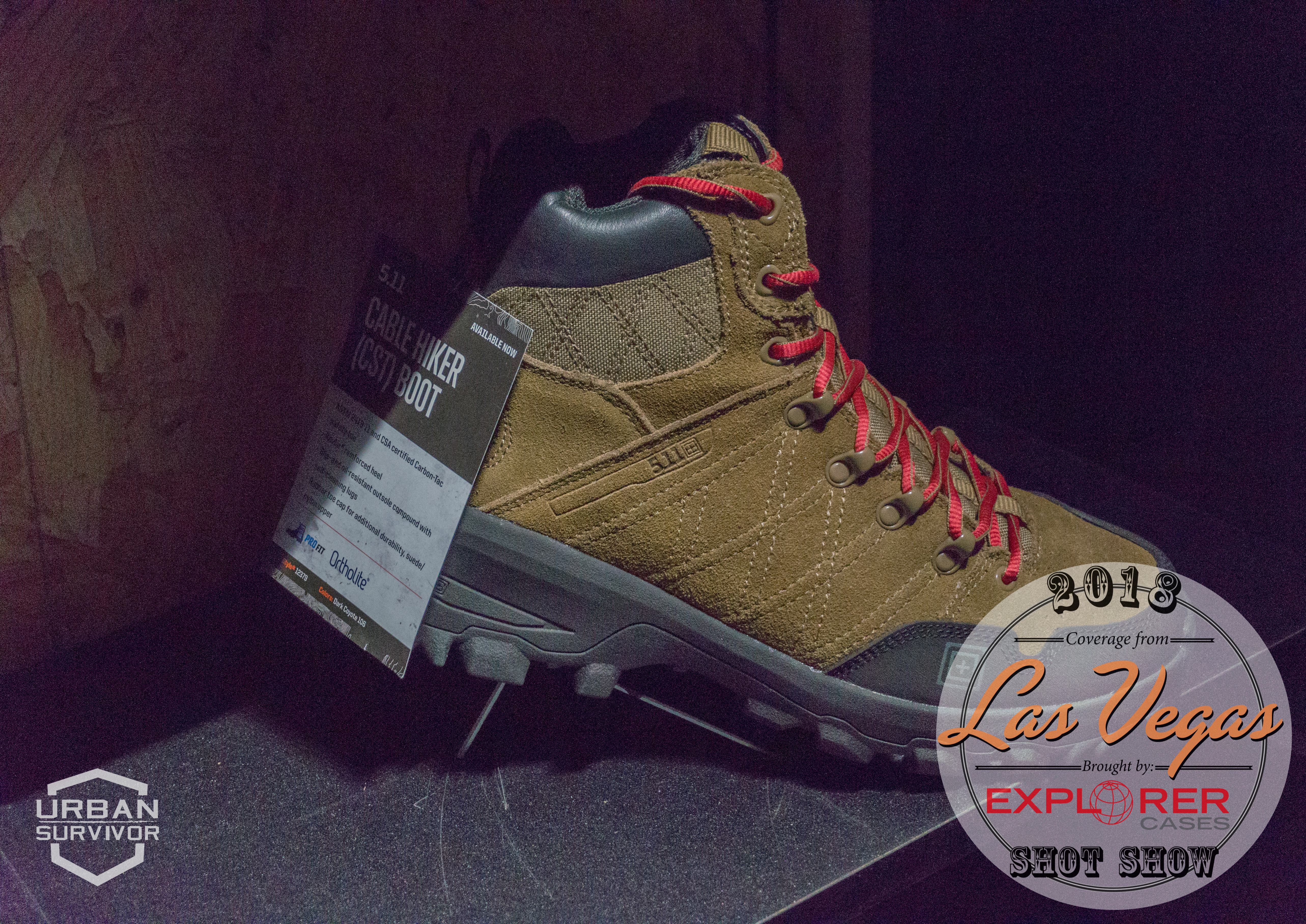 5.11 SHOT Show 2018 Cable Hiker