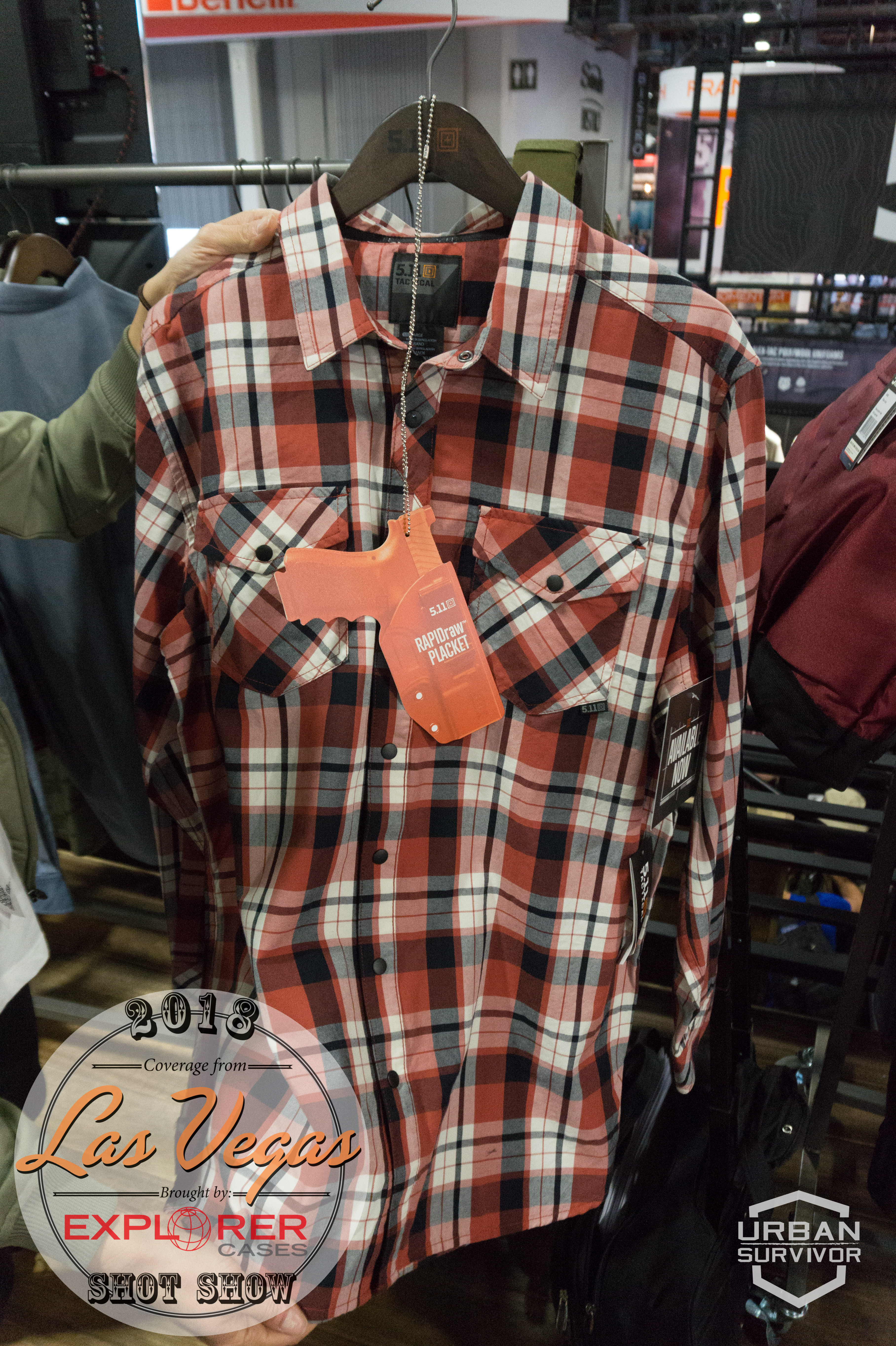 5.11 SHOT Show 2018 Peak Long Sleeve Shirt (2)