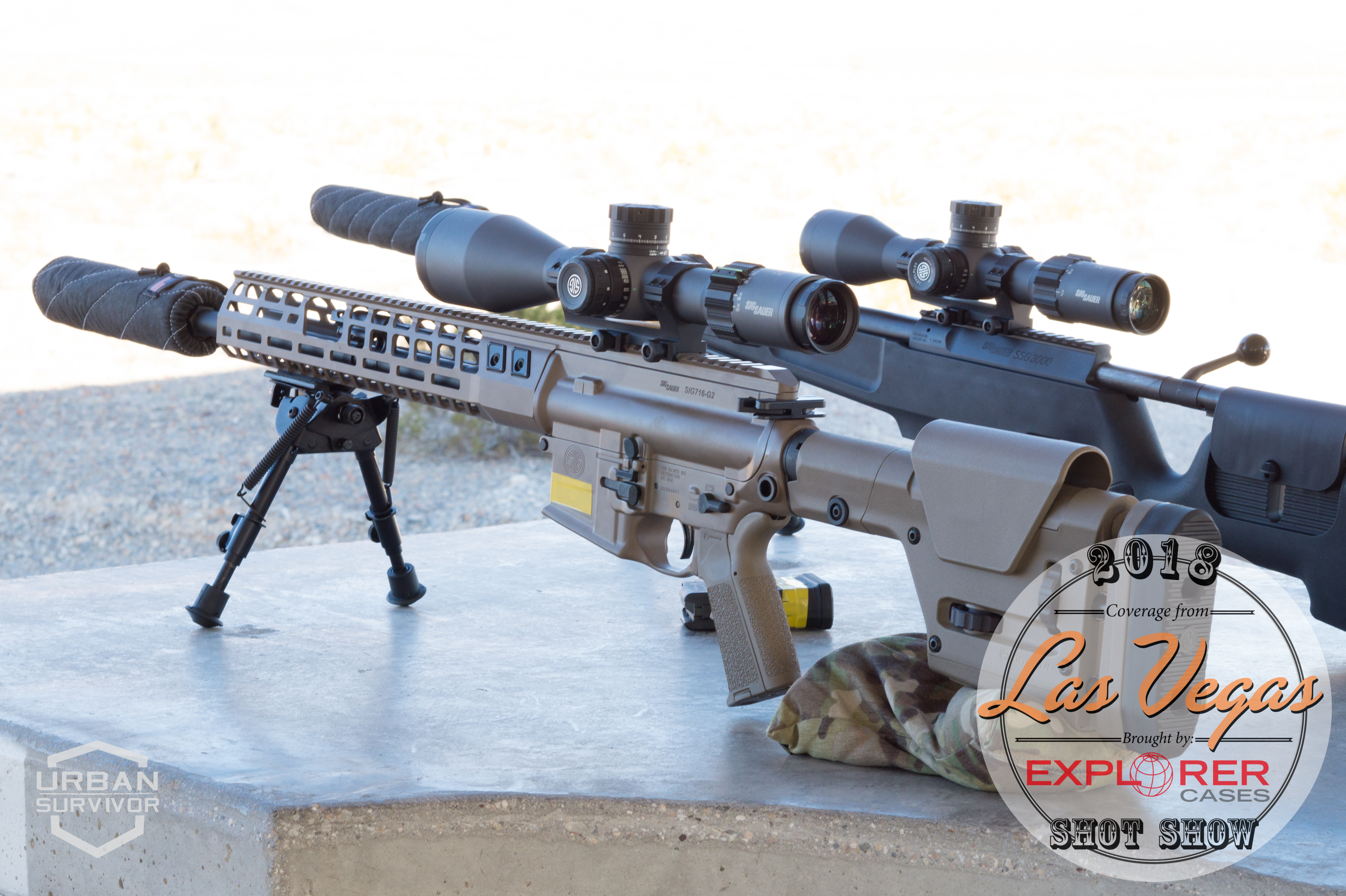 Sig Sauer 716 6.5 Creedmoor SHOT Show 2018 Sig Range Day - 1 (1)