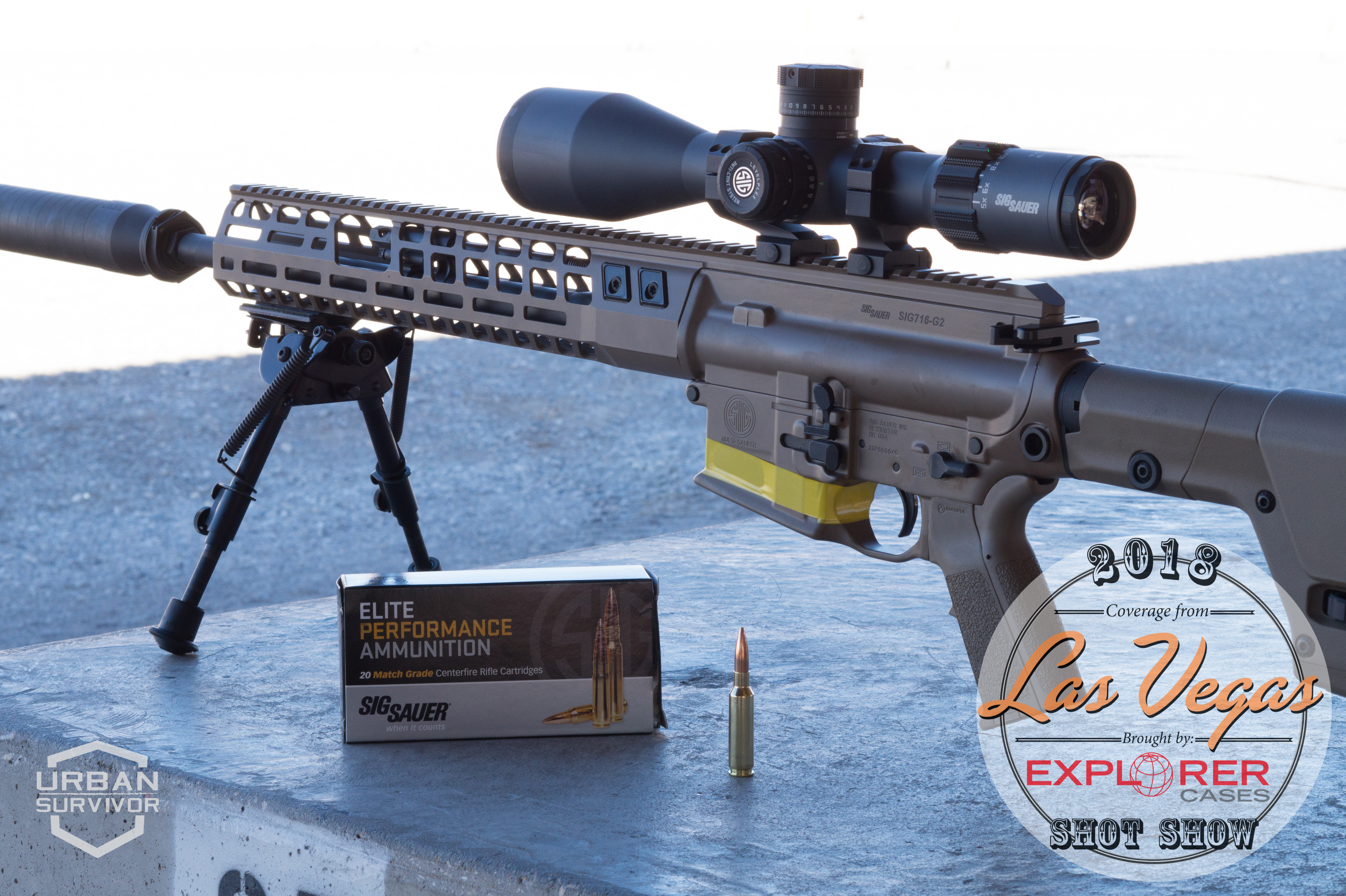 Sig Sauer 716 6.5 Creedmoor SHOT Show 2018 Sig Range Day (7)