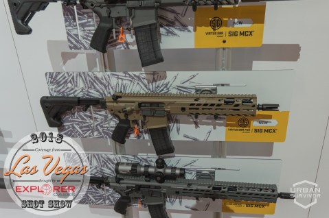 Sig Sauer MCX Virtus SBR FDE SHOT Show 2018 (21)