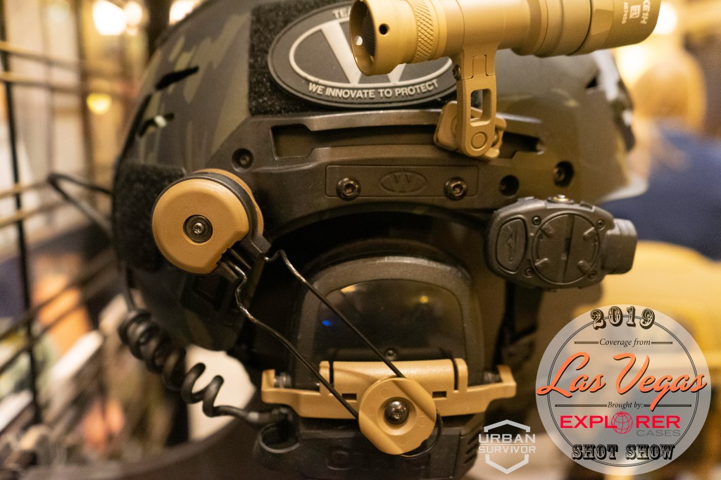 Team Wendy SHOT Show 2019 Hearing Protection Comms Integration Multicam Black