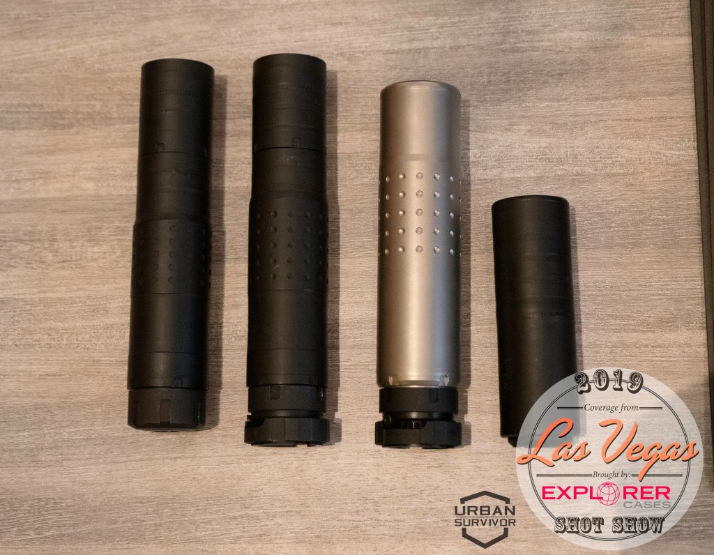 SilencerCo Prototype compared to a Chimer (direct thread) Chimer w/ ASR mount and Omega 9K